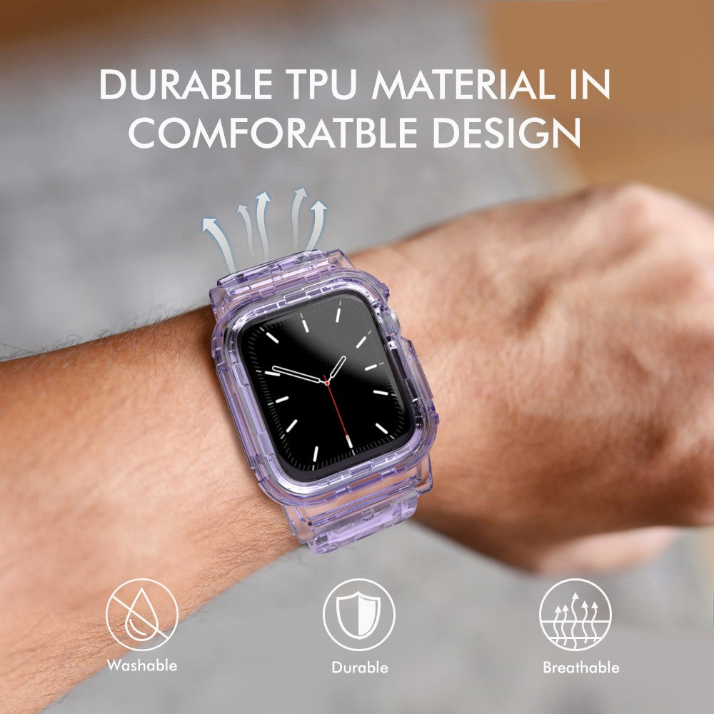 Sweet Apple Smartwatch Silicone Universel Strap - Purple#serie_1