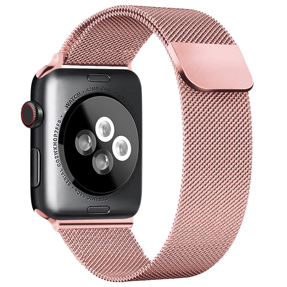 Super Pleasant Apple Smartwatch Metal Universel Strap - Pink#serie_2