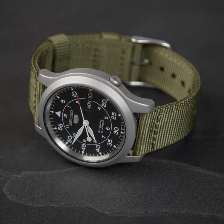 Helt vildt fantastisk TicWatch E Nylon Rem - Grøn#serie_c017