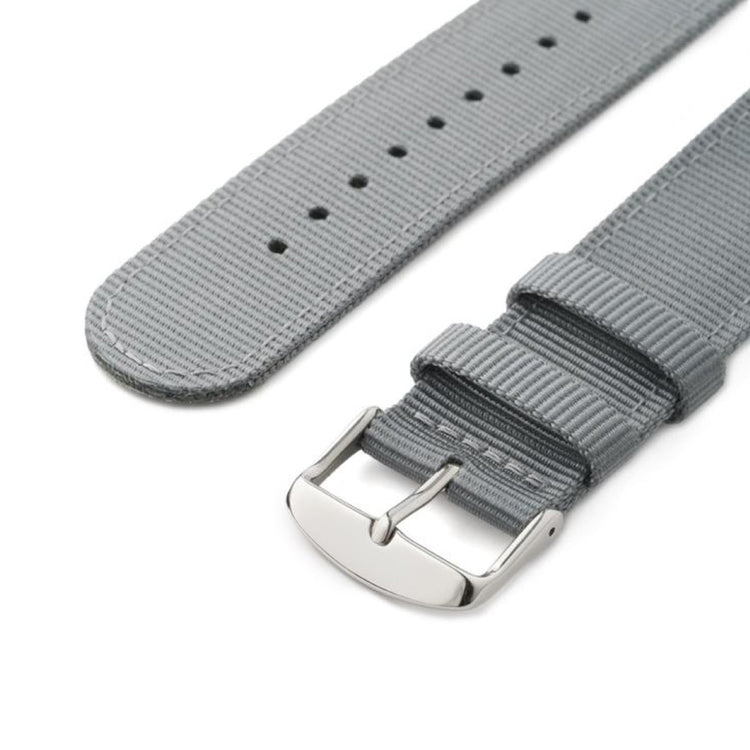 Super fed Skagen Falster 2 Nylon Rem - Sølv#serie_c001