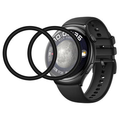 2stk Silikone HD Skærmbeskytter passer til Huawei Watch 4 - Gennemsigtig#serie_458