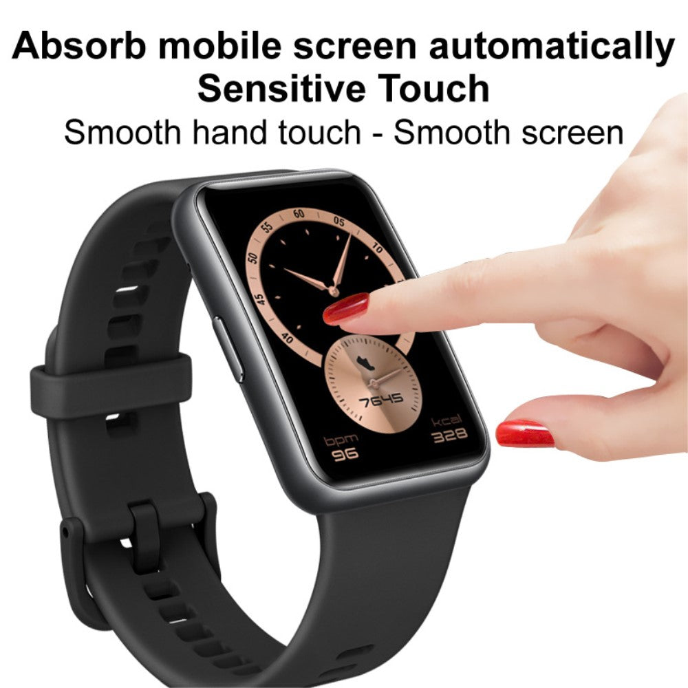 Silikone Skærmbeskytter passer til Xiaomi Smart Band 8 - Gennemsigtig#serie_504