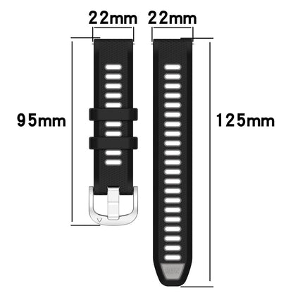Mega Fint Silikone Universal Rem passer til Smartwatch - Blå#serie_1