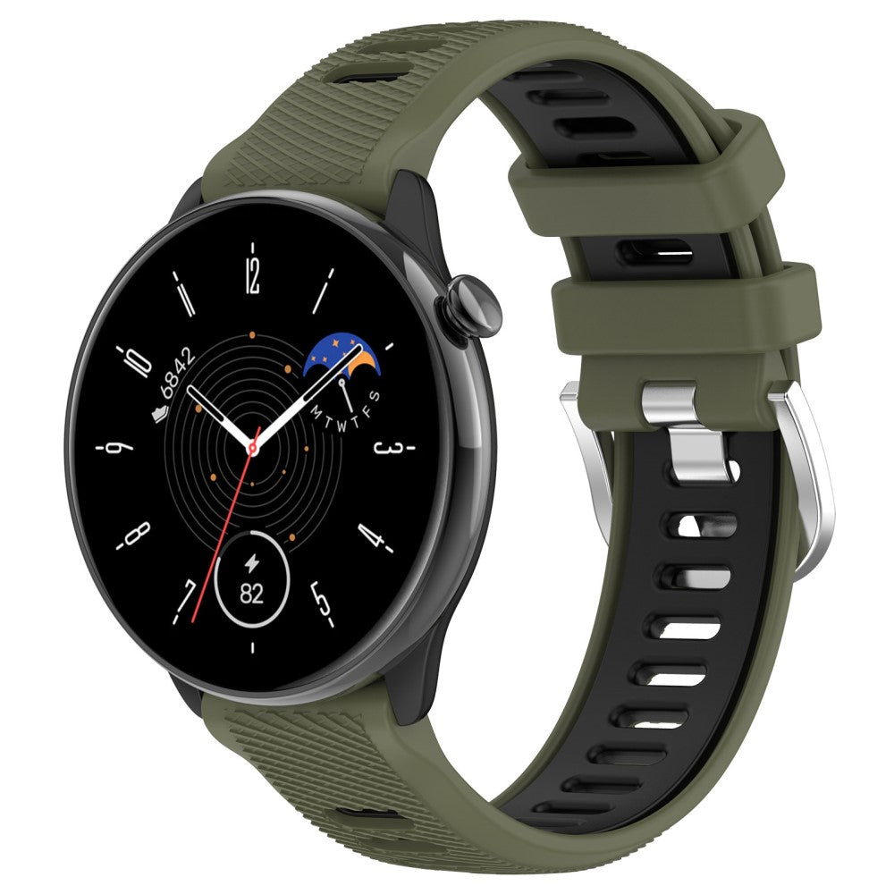 Mega Fint Silikone Universal Rem passer til Smartwatch - Grøn#serie_4