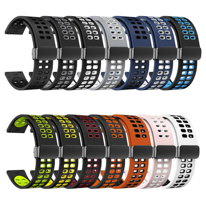 Alle Tiders Silikone Universal Rem passer til Smartwatch - Orange#serie_14