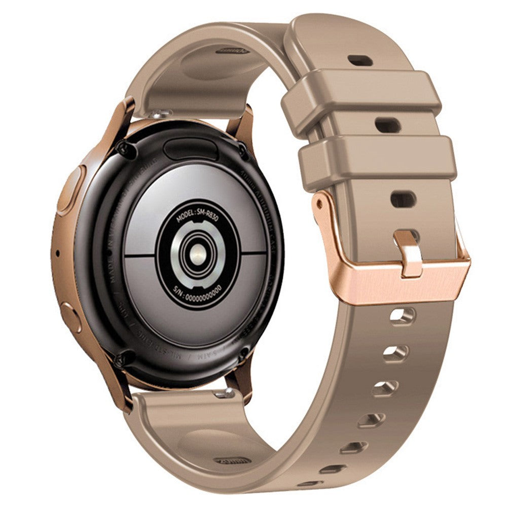 20mm Universal silicone strap - Khaki#serie_1