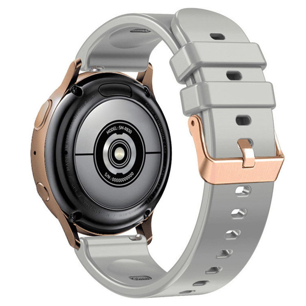 20mm Universal silicone strap - Light Grey#serie_5