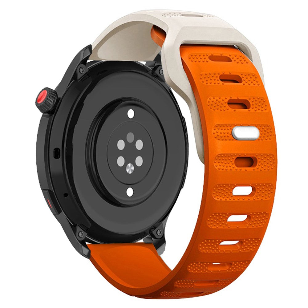 Fremragende Silikone Universal Rem passer til Smartwatch - Orange#serie_1