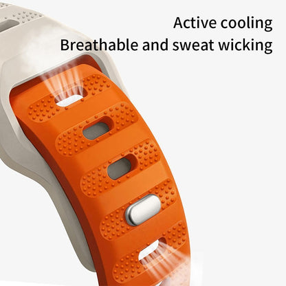 Fremragende Silikone Universal Rem passer til Smartwatch - Orange#serie_5