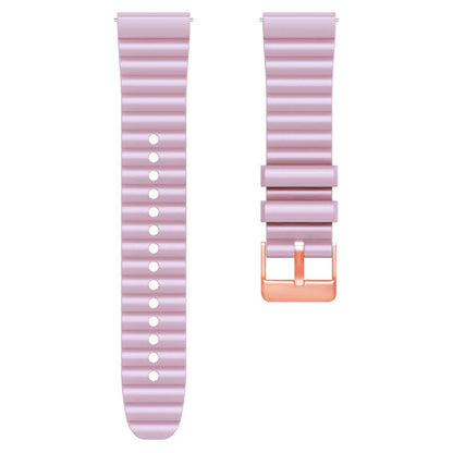 Helt Vildt Smuk Silikone Universal Rem passer til Smartwatch - Lilla#serie_1