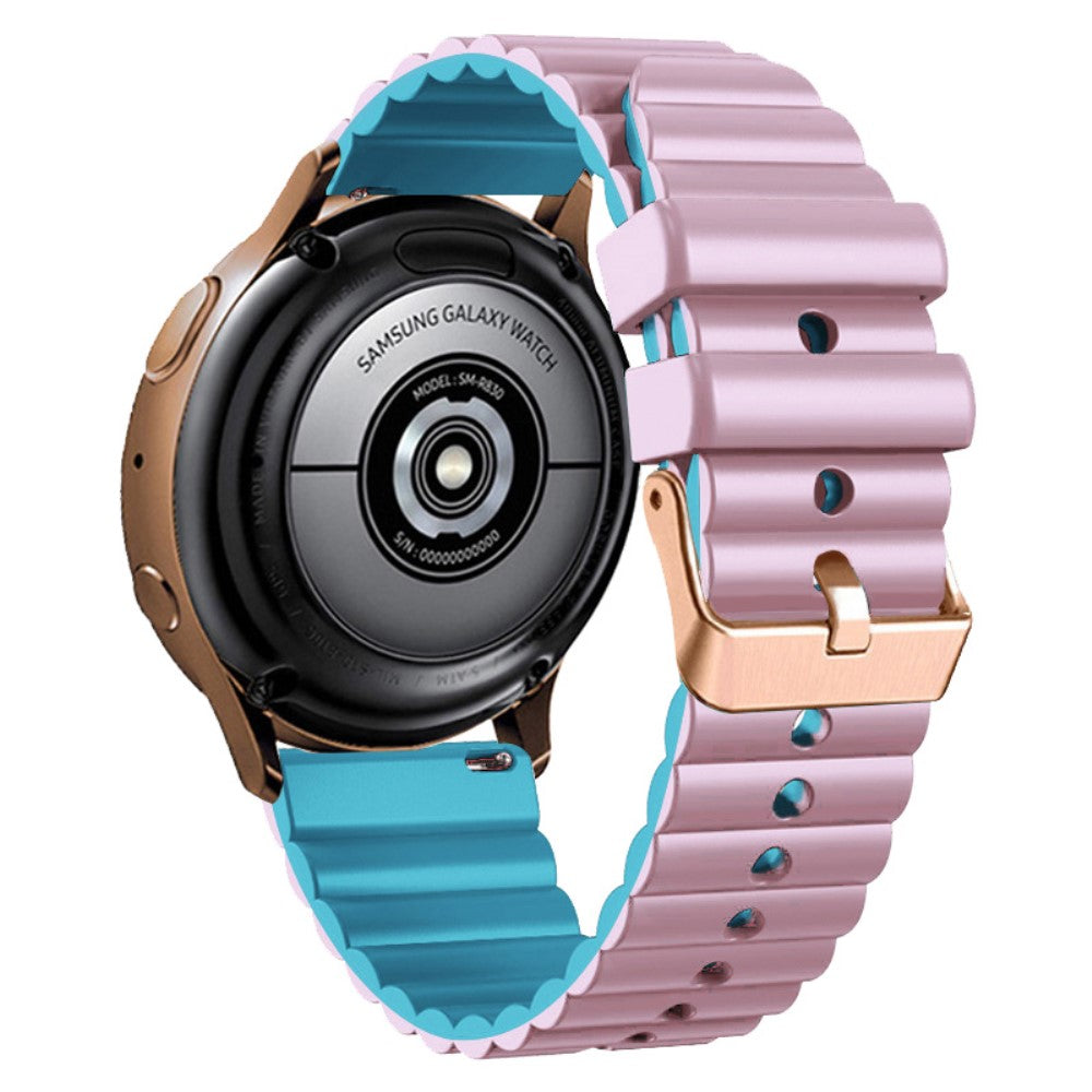 Helt Vildt Smuk Silikone Universal Rem passer til Smartwatch - Lilla#serie_1
