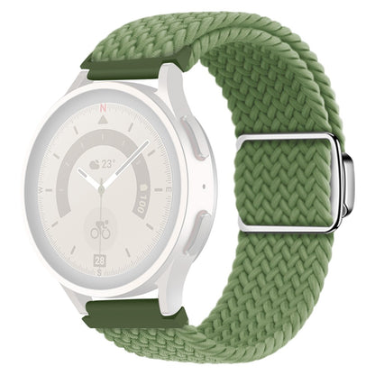 20mm Universal nylon strap with magnetic buckle - Cactus Green#serie_10