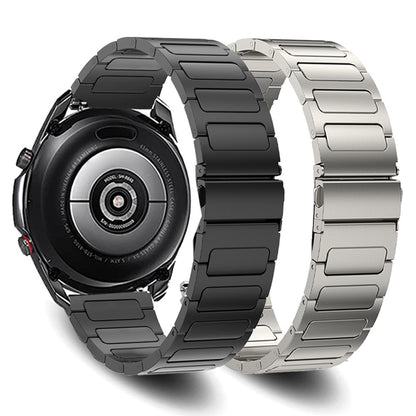 Helt Vildt Godt Metal Universal Rem passer til Smartwatch - Sølv#serie_2
