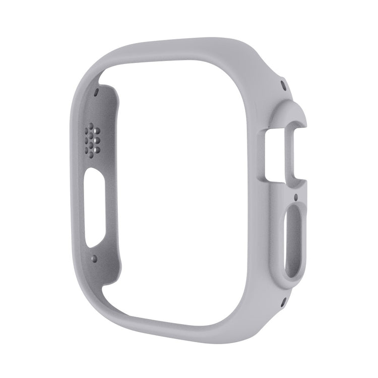 Rigtigt Fed Apple Watch Ultra Plastik Cover - Sølv#serie_11