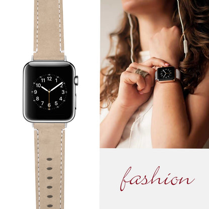 Ægte læder Cover passer til Apple Watch Ultra - Brun#serie_8