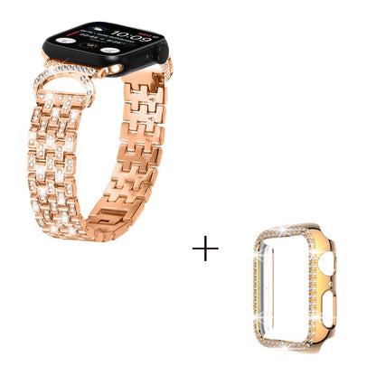 Metal Cover passer til Apple Watch Ultra - Pink#serie_2