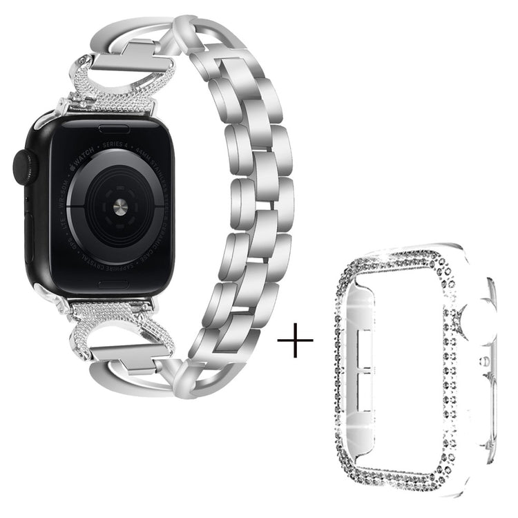 Metal Cover passer til Apple Watch Ultra - Sølv#serie_3