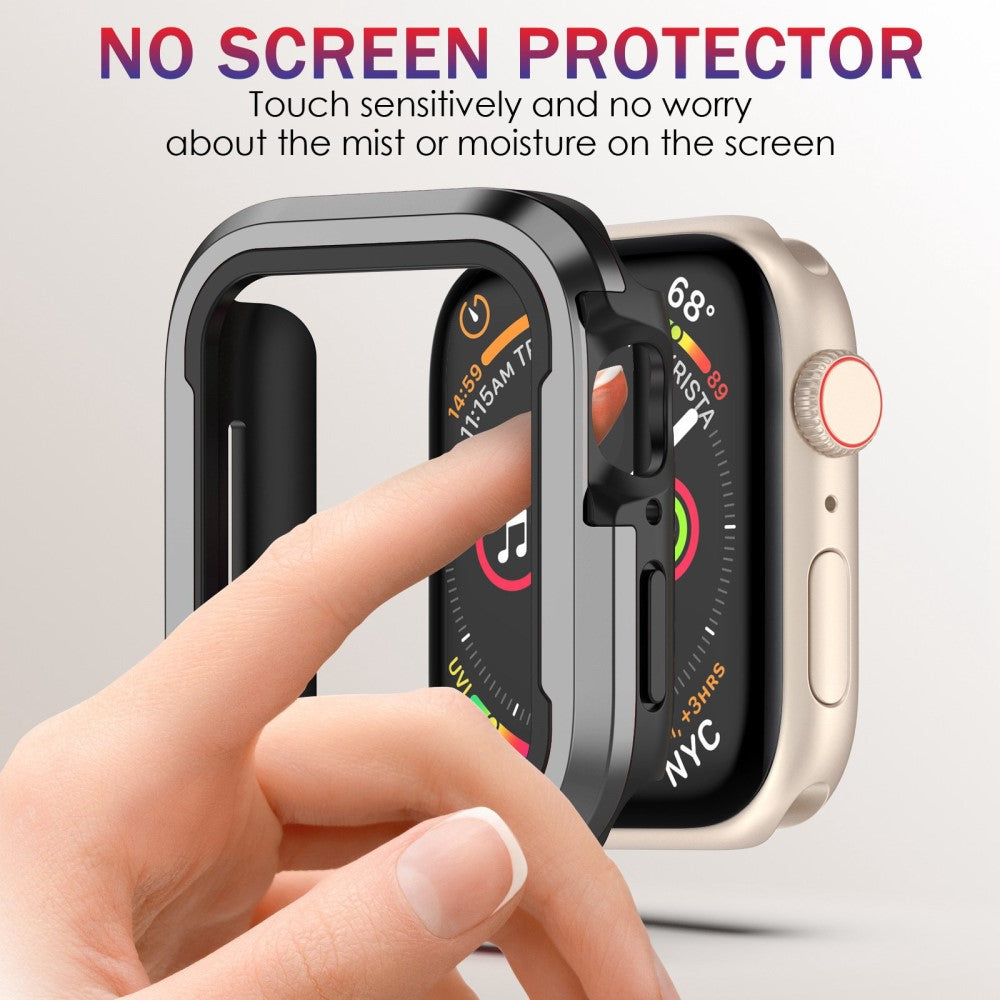 Apple Watch Series 8 (41mm) / Apple Watch Series 7 41mm  Metal Bumper  - Sort#serie_2