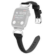 Assolutamente Piacevole Apple Smartwatch Vera Pelle E Strass Universali Cinturino