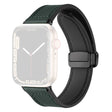 Alla Moda Apple Smartwatch Finta Pelle E Silicone / Tpu Universali Cinturino