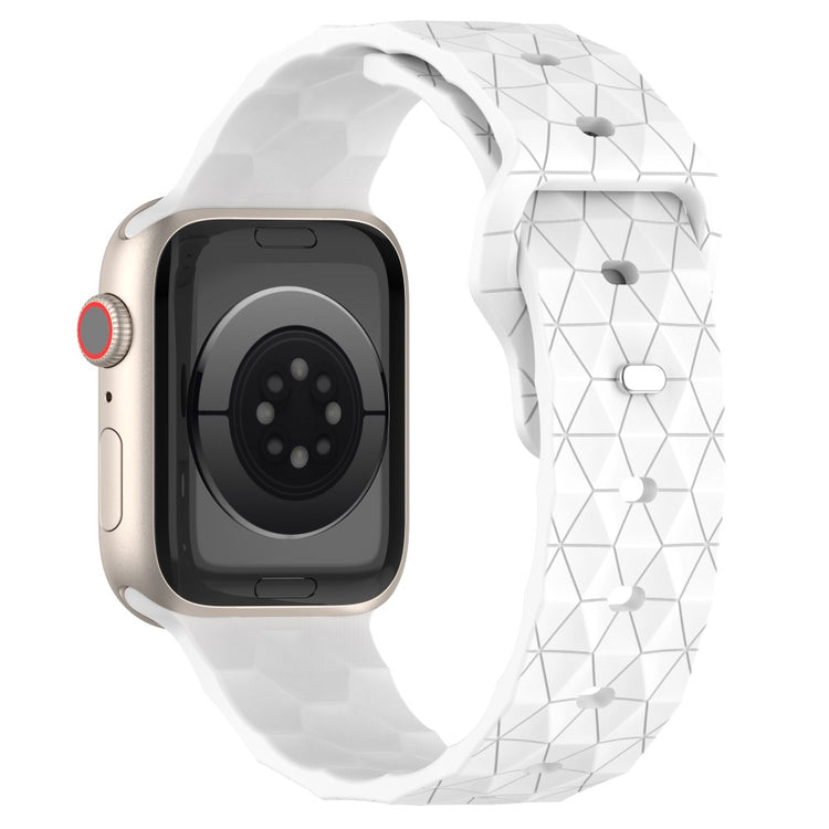 Super Flot Silikone Universal Rem passer til Apple Smartwatch - Hvid#serie_12