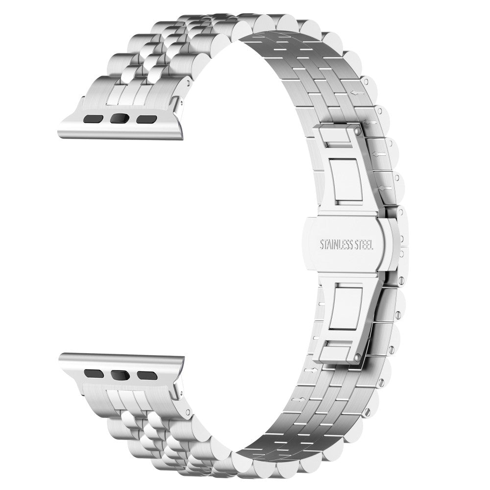 Cool Metal Universal Rem passer til Apple Smartwatch - Sølv#serie_275