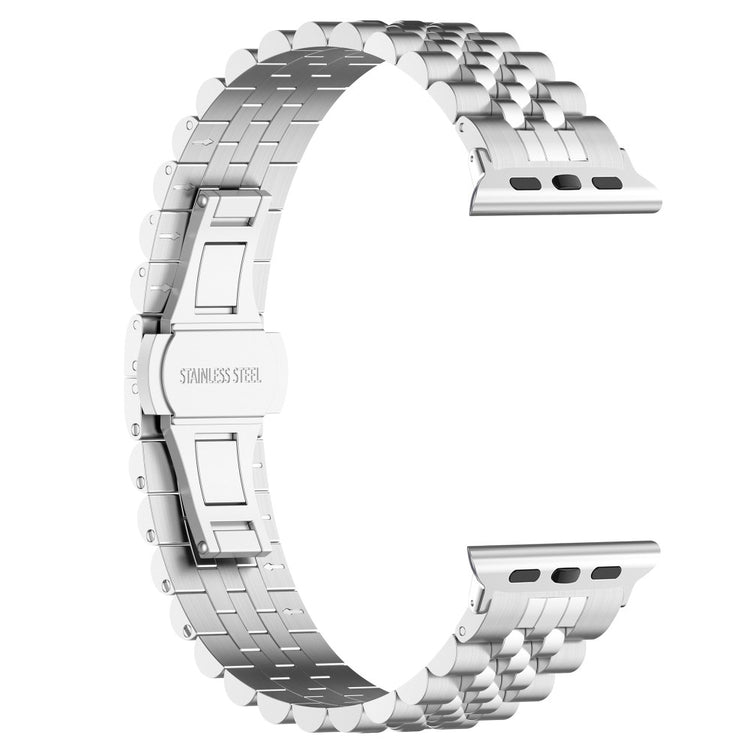 Cool Metal Universal Rem passer til Apple Smartwatch - Sølv#serie_275