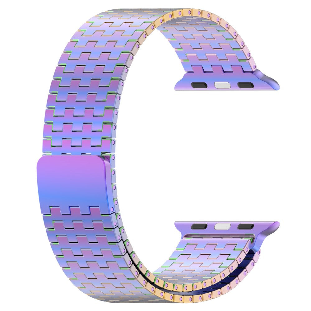 Rigtigt Elegant Metal Universal Rem passer til Apple Smartwatch - Flerfarvet#serie_5