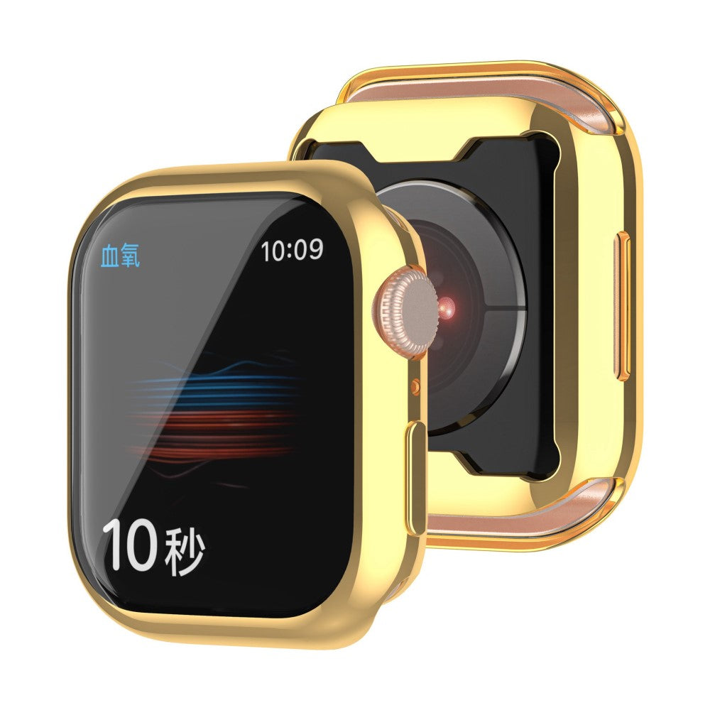 Mega Fint Apple Watch Series 8 (45mm) / Apple Watch Series 7 45mm Silikone Cover - Guld#serie_2