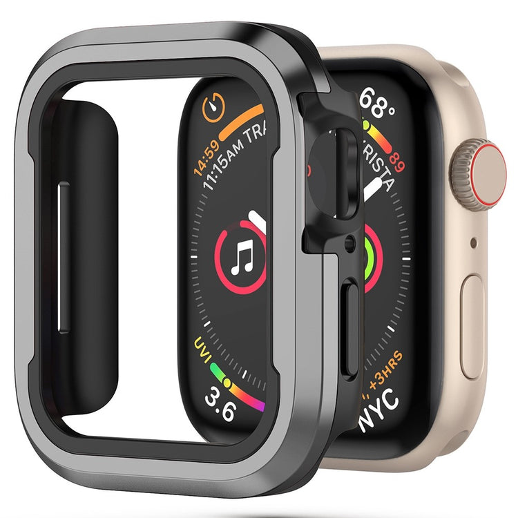 Apple Watch Series 8 (45mm) / Apple Watch Series 7 45mm  Metal Bumper  - Sølv#serie_2