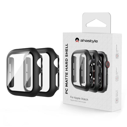 Mega Flot Universal Apple Cover med Skærmbeskytter i Plastik og Hærdet Glas - Sort#serie_7