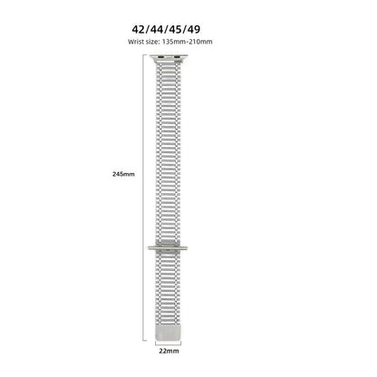 Helt Vildt Hårdfør Metal Universal Rem passer til Apple Smartwatch - Brun#serie_3