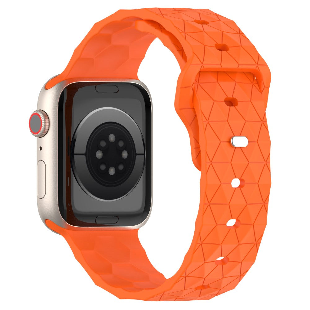Mega Elegant Silikone Universal Rem passer til Apple Smartwatch - Orange#serie_4