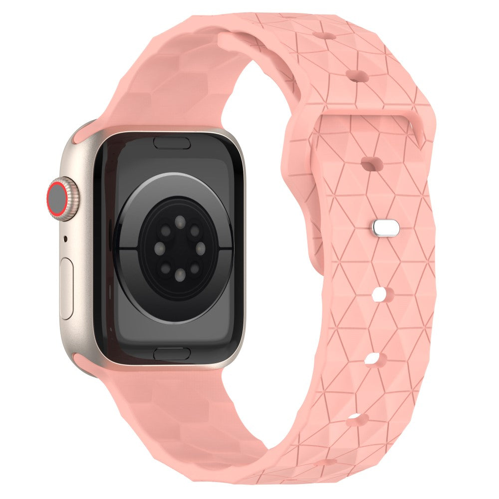 Mega Elegant Silikone Universal Rem passer til Apple Smartwatch - Pink#serie_5