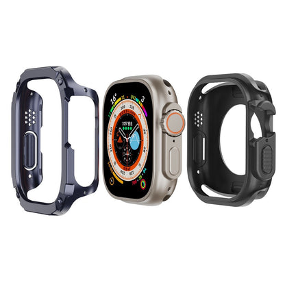 Beskyttende Silikone Universal Bumper passer til Apple Smartwatch - Pink#serie_6