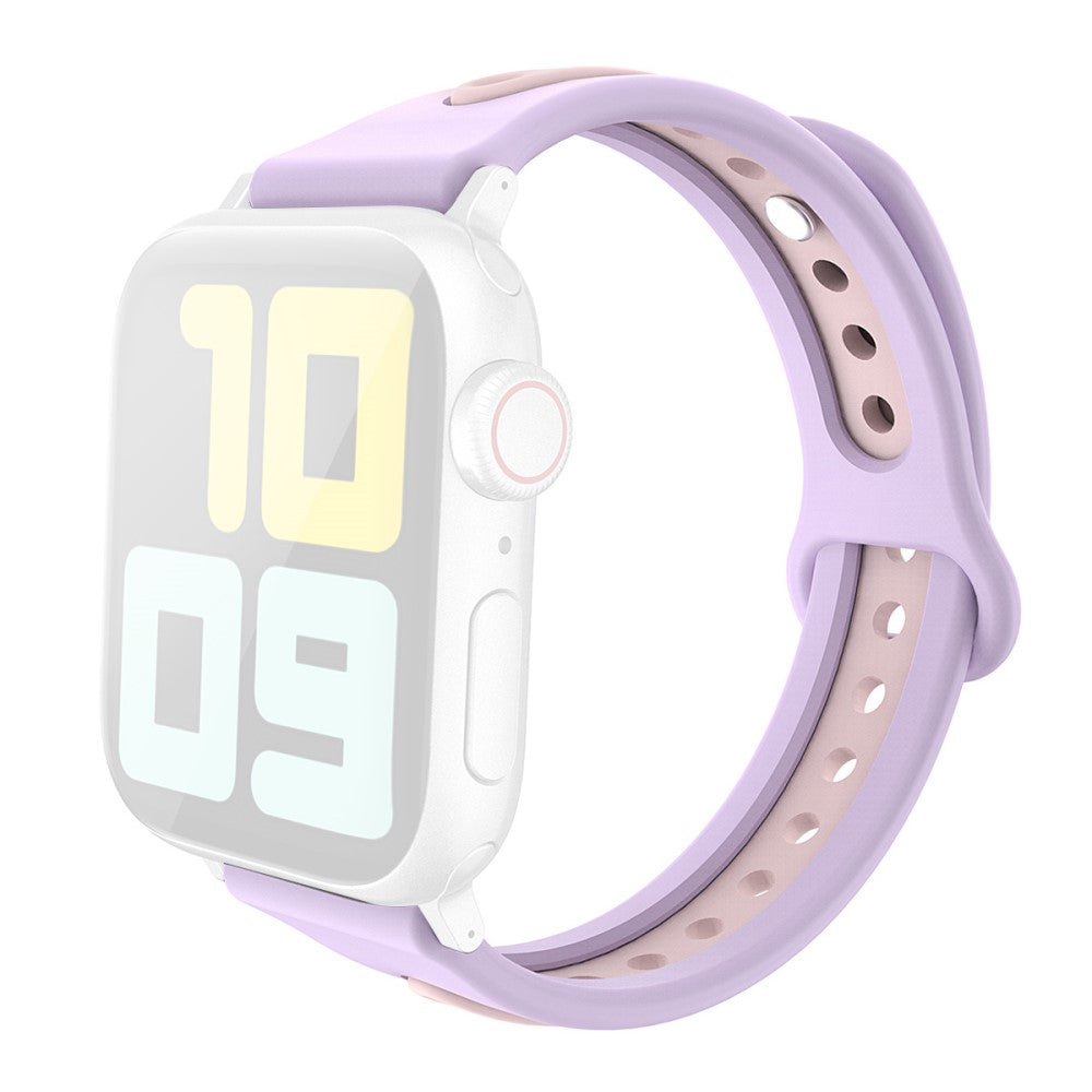 Vildt Fantastisk Silikone Universal Rem passer til Apple Smartwatch - Lilla#serie_4