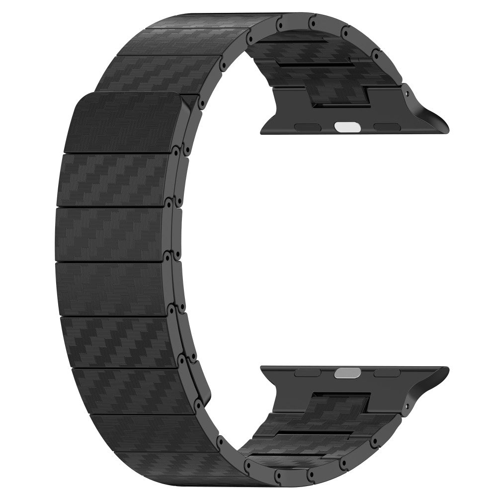 Flot Metal Universal Rem passer til Apple Smartwatch - Sort#serie_1