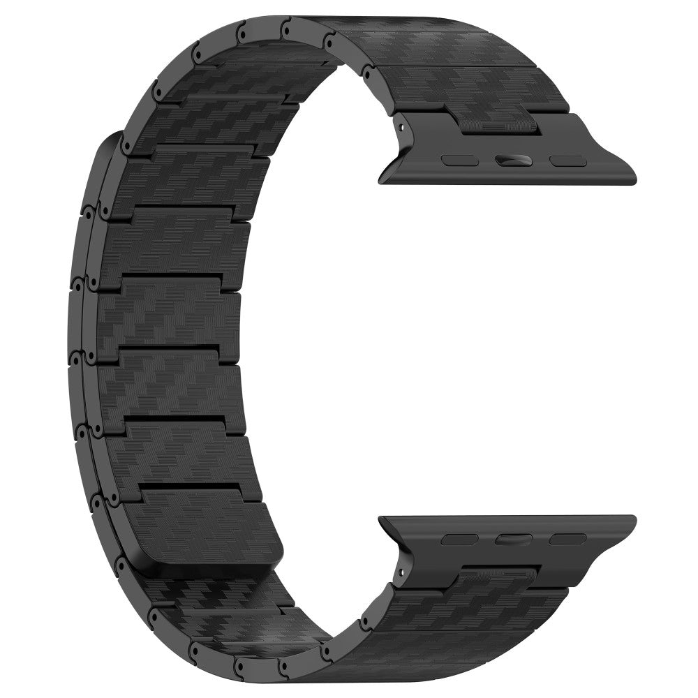 Flot Metal Universal Rem passer til Apple Smartwatch - Sort#serie_1