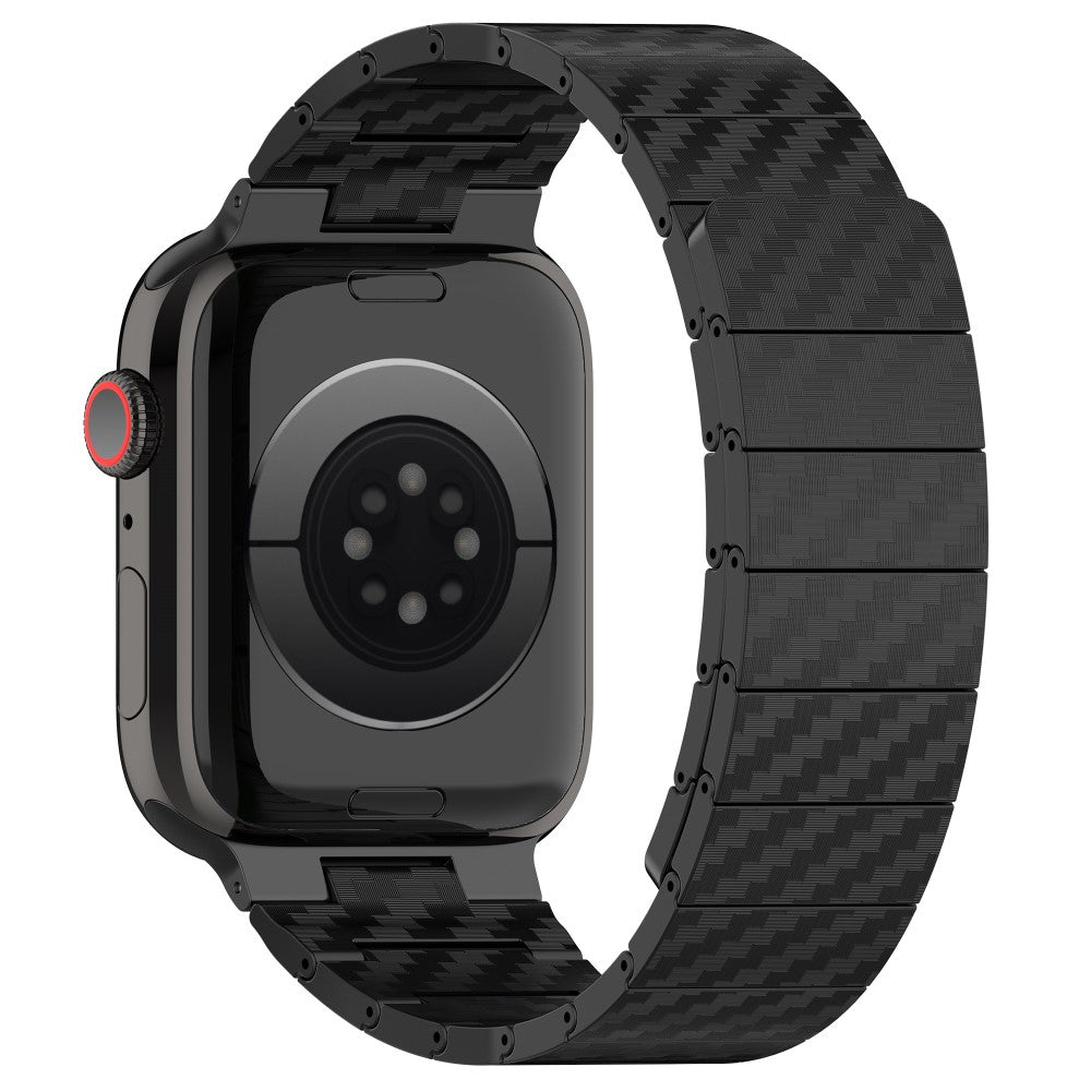 Flot Metal Universal Rem passer til Apple Smartwatch - Sort#serie_1