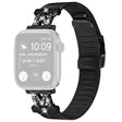 Super Elegante Apple Smartwatch Metallo E Strass Universali Cinturino