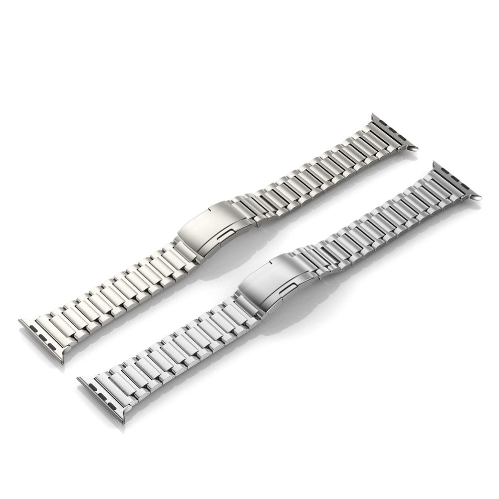 Vildt Kønt Metal Universal Rem passer til Apple Smartwatch - Sølv#serie_2