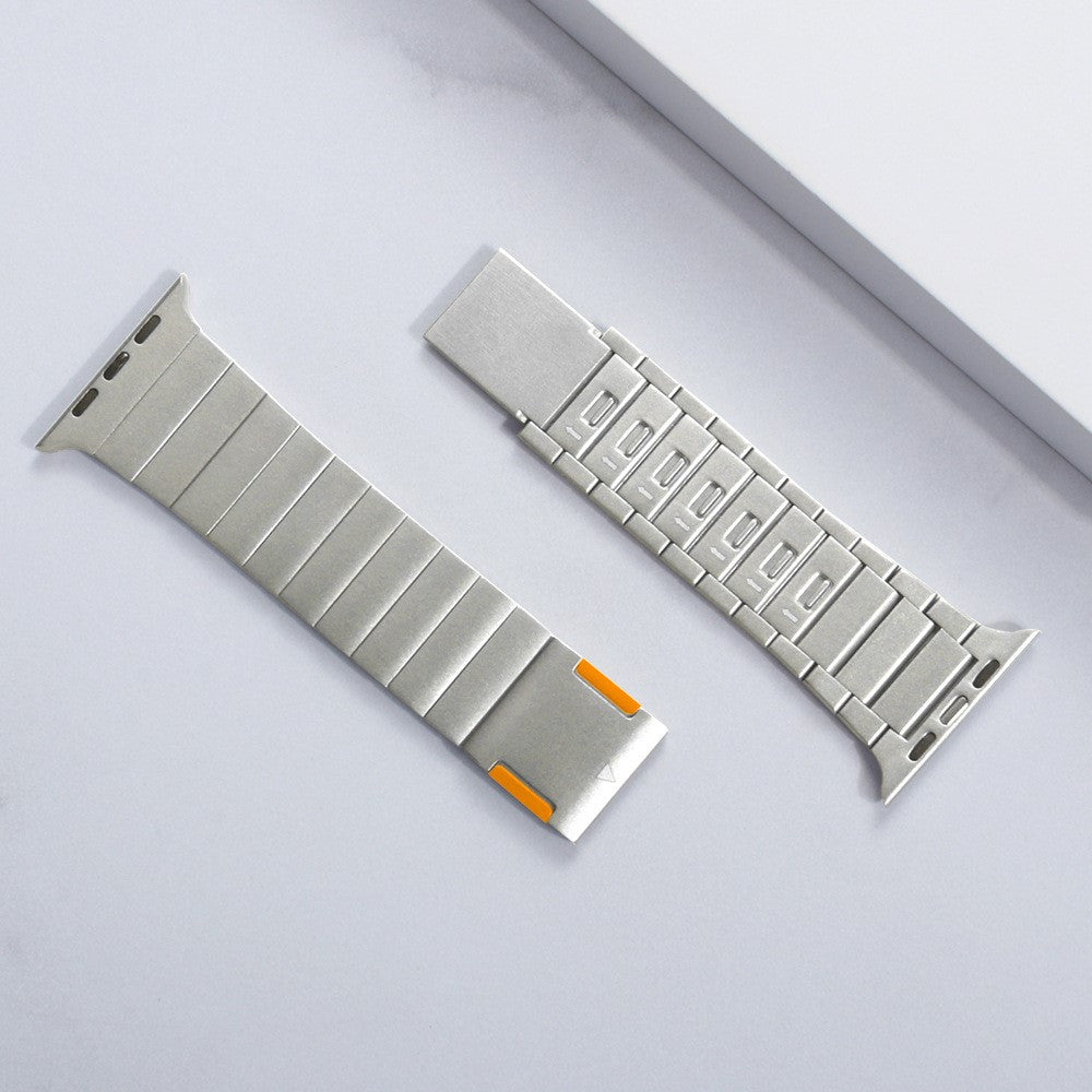 Fortrinligt Metal Universal Rem passer til Apple Smartwatch - Hvid#serie_3