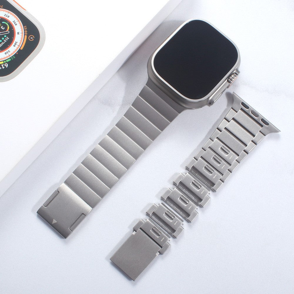 Fortrinligt Metal Universal Rem passer til Apple Smartwatch - Hvid#serie_3