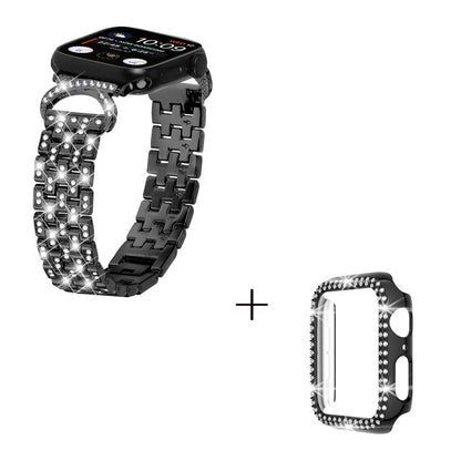 Metal Cover passer til Apple Watch Series 1-3 42mm - Sort#serie_1