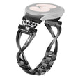 Incredibilmente Elegante Samsung Smartwatch Metallo E Strass Universali Cinturino