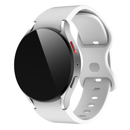 Helt Vildt Skøn Silikone Universal Rem passer til Samsung Smartwatch - Hvid#serie_11