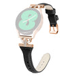 Molto Resistente Samsung Smartwatch Vera Pelle E Strass Universali Cinturino