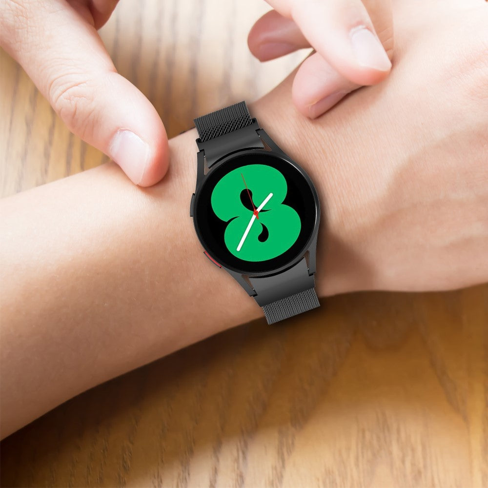 Super Elegant Metal Universal Rem passer til Samsung Smartwatch - Sort#serie_1