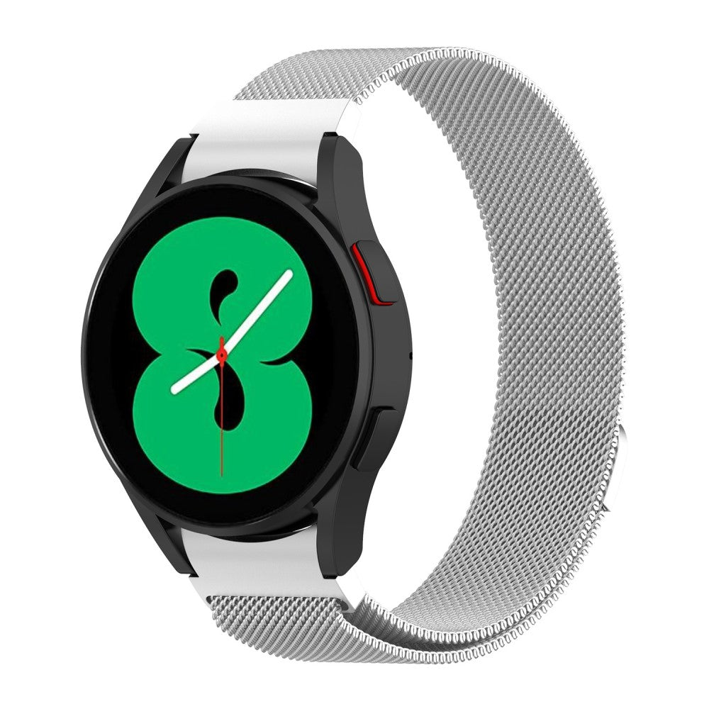 Super Elegant Metal Universal Rem passer til Samsung Smartwatch - Sølv#serie_2