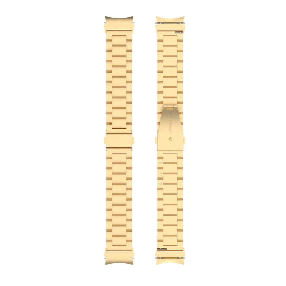 Glimrende Metal Universal Rem passer til Samsung Smartwatch - Guld#serie_5